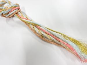 正絹　手組帯締め